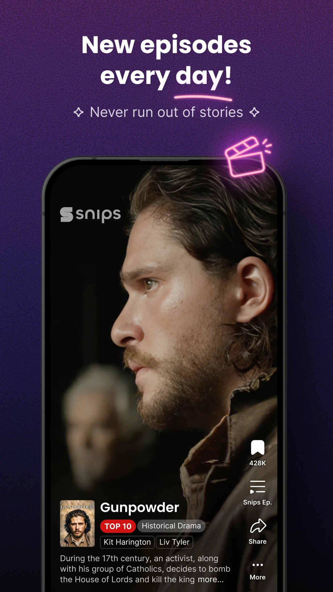 Snips - Short TV & Movies screenshot